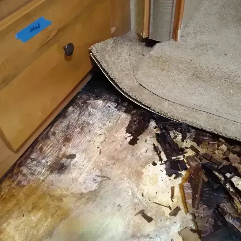 Wood Floor Water Damage in West York, PA